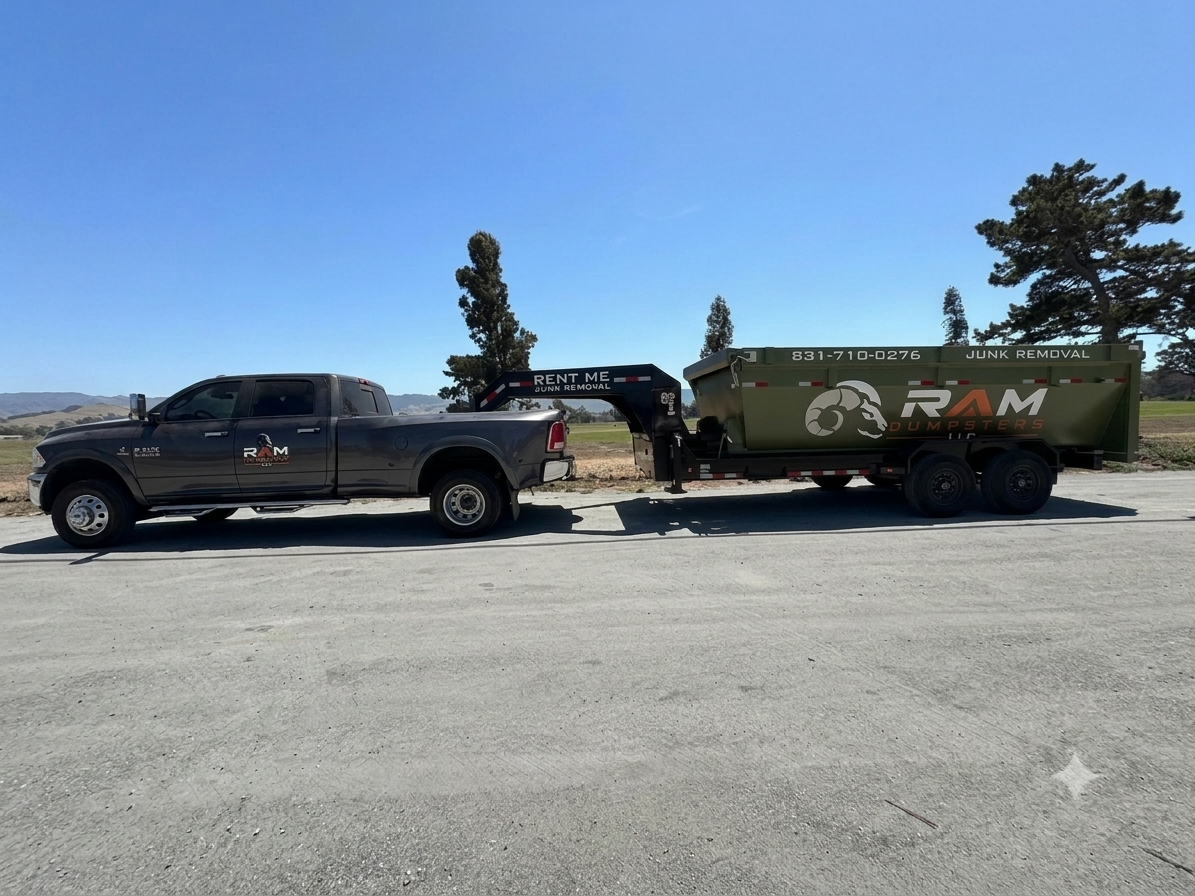 Yard debris and construction waste removal